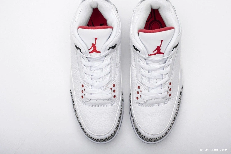 Throw White Line 3 Cement  Free 923096-101 Jordan Retro 0122